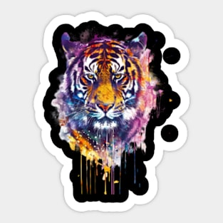 Bengal Tigers in Asia Sticker